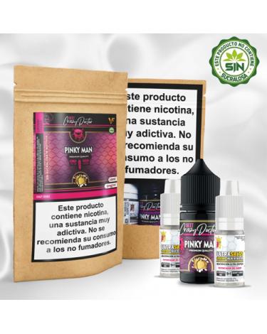 PACK SALES AROMA A BATIDO DE FRESAS (PINKY MAN) - 22 ml - Líquido con SALES DE NICOTINA - Sales Rápidas Ultrasalts - Vap Fip