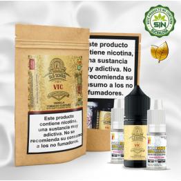 PACK SALES AROMA A TABACO VTC- 22 ml - Líquido con SALES DE NICOTINA - Sales Rápidas Ultrasalts - Vap Fip