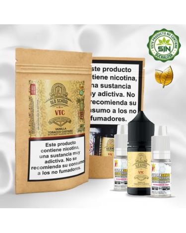 PACK SALES AROMA A TABACO VTC- 22 ml - Líquido con SALES DE NICOTINA - Sales Rápidas Ultrasalts - Vap Fip