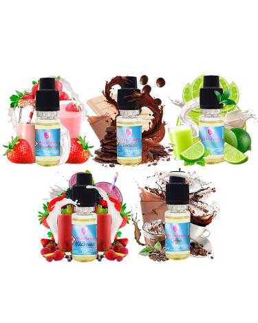 Pack Sales de Nicotina MILKSHAKES - 5 Uds x 10ml - 20mg