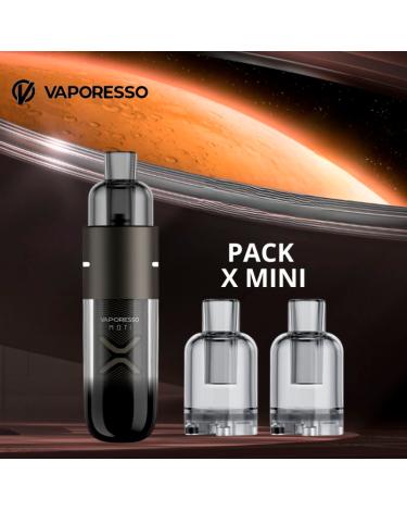 Pack X Mini Vaporesso + 2 Cartuchos