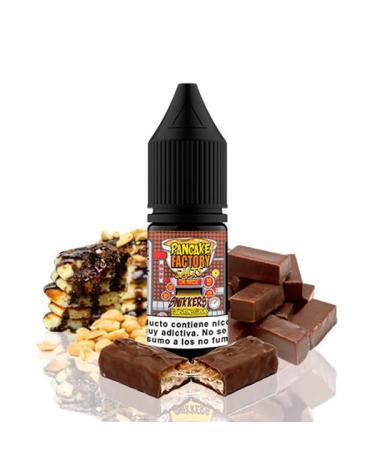 PANCAKE FACTORY SALT - Snikkers 10 ml - Líquido con SALES DE NICOTINA