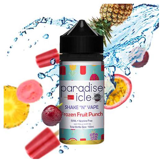 ▷ PARADISE ICE BY HALO Fruit Punch 50ml + 10ml Nicokit Gratis 【60ml】
