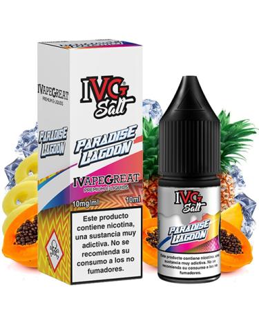 PARADISE LAGOON 10 ml - I VG - Líquido con SALES DE NICOTINA