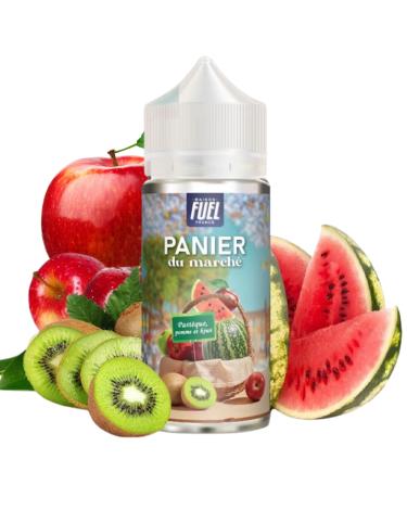 Pasteque Pomme Kiwi 100ml + NIcokits - Panier by Maison Fuel