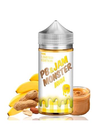 PB and Jam Monster BANANA 100ml + Nicokits Gratis - PB and Jam Monster