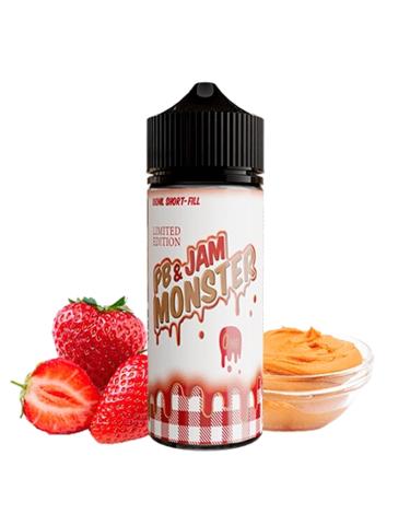 PB and Jam Monster STRAWBERRY 100ml + Nicokits Gratis - PB and Jam Monster