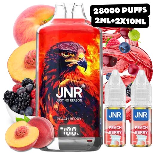 Peach Berry Falcon-X JNR | 28000 Puffs |
