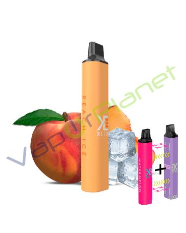 Peach Ice - Klik Klak by Element E-liquid SIN NICOTINA