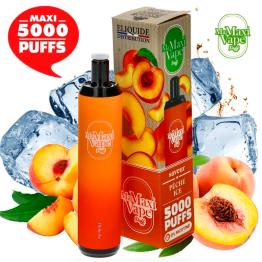 PEACH ICE Ma Maxi vape 5000 puffs SIN NICOTINA