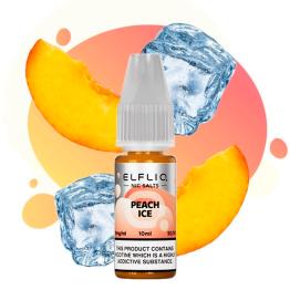PEACH ICE Nic Salt 10ml - Elfliq by Elf Bar