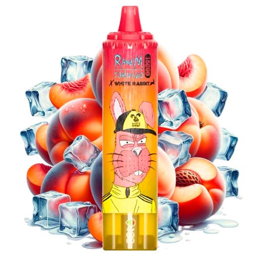 Peach Ice - Tornado White Rabbit by RandM - Desechable 15.000 puffs
