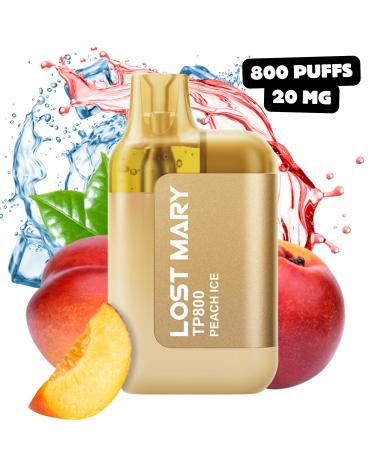 Peach Ice TP800 Lost Mary by ElfBar | 20mg 800 Puffs |