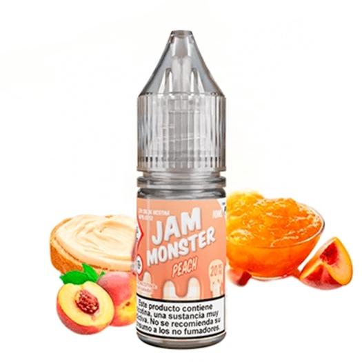 PEACH JAM MONSTER - MONSTER VAPE LABS - Sales de Nicotina 20mg - 10 ml