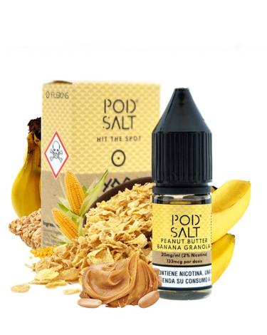 PEANUT BUTTER BANANA GRANOLA - POD SALT 10 ml