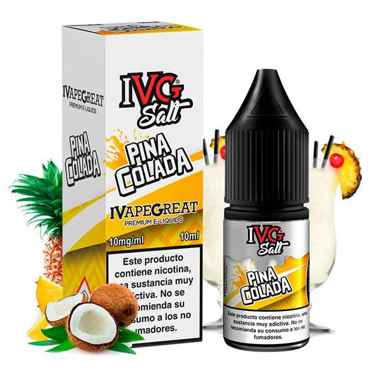 PIÑA COLADA 10 ml - I VG - Líquido con SALES DE NICOTINA