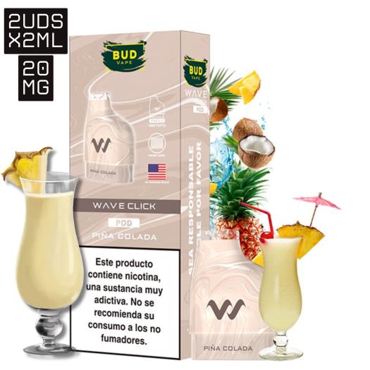 Piña Colada Wave Click 2ml x 2uds 20mg | 2 Cartuchos |