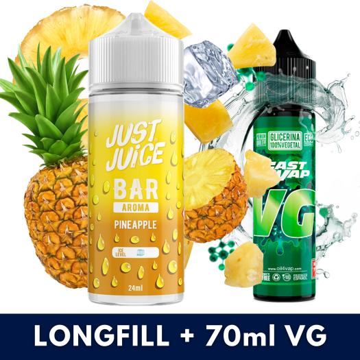 Pineapple 24ml/120 (Longfill) Just Juice Bar + 70ml VG Fast Pineapple 24ml/120 (Longfill) Just Juice Bar + 70ml VG Fast