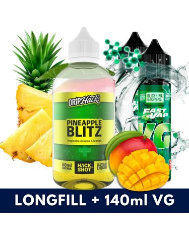 Pineapple Blitz 50ml/250 Aroma (Longfill) Drip Hacks + 140ml VG Fast