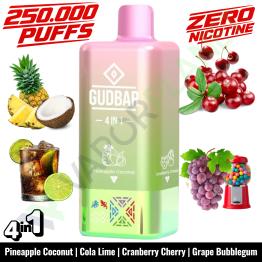 PINEAPPLE COCONUT Desechable 4in1 | 250.000 Puff | GUDBAR V2 (SIN NICOTINA)