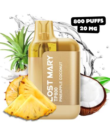 Pineapple Coconut TP800 Lost Mary by ElfBar | 20mg 800 Puffs |