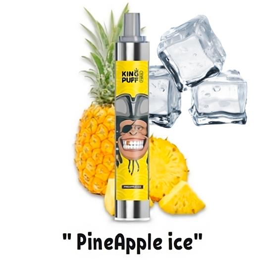 PINEAPPLE ICE 4000 PUFFS - SIN NICOTINA - KING PUFF