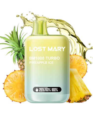 Pineapple Ice BM1000 Turbo Lost Mary by ElfBar 20mg
