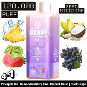 PINEAPPLE ICE Desechable 4in1 | 120.000 Puff | GUDBAR (SIN NICOTINA)
