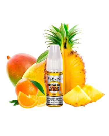 Pineapple Mango Orange Nic Salt 10ml - Elfliq by Elf Bar