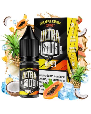 Pineapple Papaya Coconut 10ml - Ultra Salts by Viper