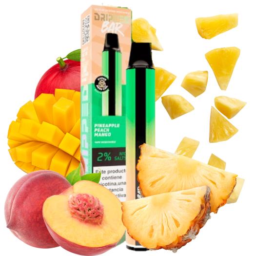 Pineapple Peach Mango Dripped Bar Desechable 20mg