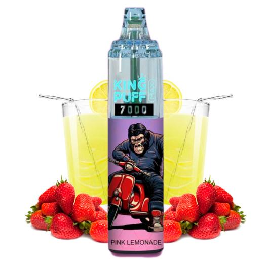 PINK LEMONADE 7000 puffs - KING PUFF v2 - SIN NICOTINA