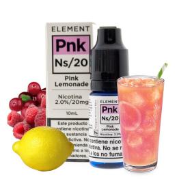 PINK LEMONADE - ELEMENT ELIQUID SALTS 10 ml - Líquido con SALES DE NICOTINA