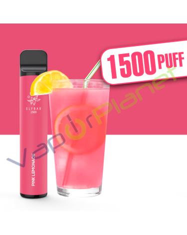 PINK LEMONADE Elf Bar 1500 4,8ml Pod System - Desechable - SIN NICOTINA