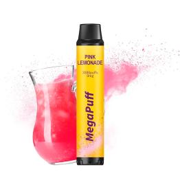 Pink Lemonade MegaPuff – 3000 PUFF – Desechable SIN NICOTINA