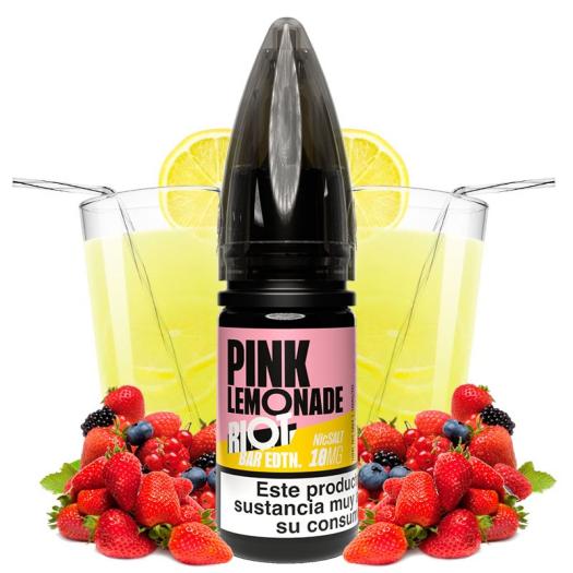 PINK LEMONADE - Riot Squad Bar EDTN 10 ml - 10 mg y 20 mg - Líquido con SALES DE NICOTINA