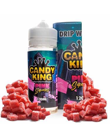 PINK SQUARES – Candy King – 100 ml + 2 Nicokit gratis