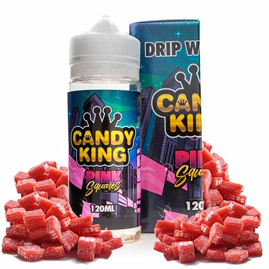 PINK SQUARES – Candy King – 100 ml + 2 Nicokit gratis