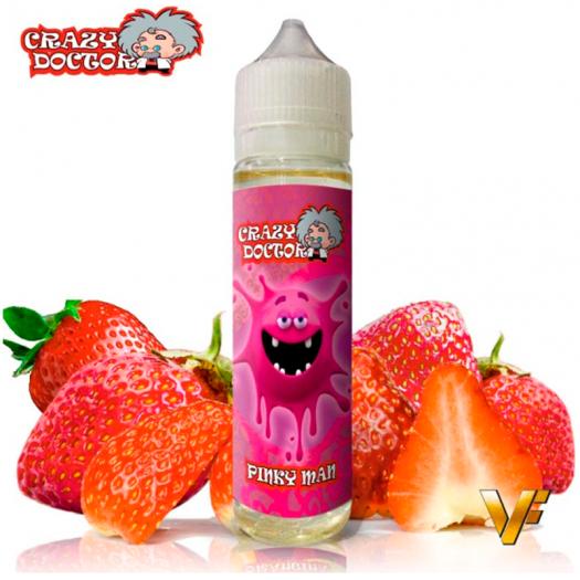PINKY MAN Crazy Doctor 50ml + 10ml (Nicokit Gratis) (60ml a 3mg)