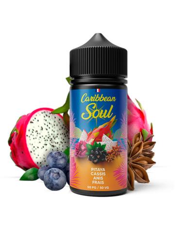 Pitaya Cassis Anis 100ml + 2 Nicokits - Caribbean Soul