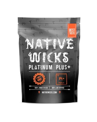 Platinium Plus + Cotton - Native Wicks