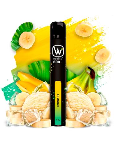 Pod Desechable Banana Ice 600puffs - Weetiip