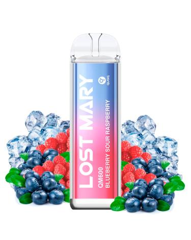 Pod Desechable Blueberry Sour Raspberry 600puffs - Lost Mary QM600 20mg