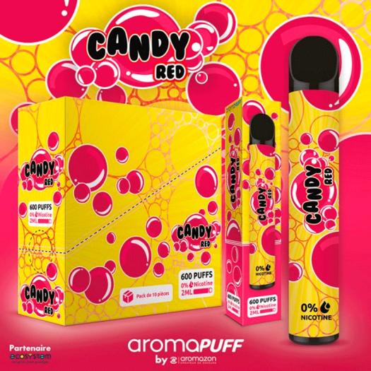 Pod Desechable Candy Red 20mg - Aromapuff