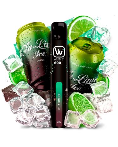 Pod Desechable Cola Lime Ice 600puffs - Weetiip