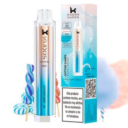 Pod Desechable Cotton Candy 600puffs - Kudos Vapes Crystal