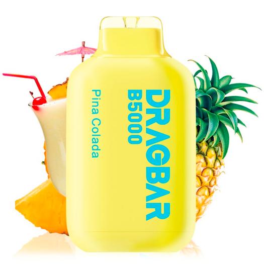 Pod desechable Dragbar B5000 Piña Colada 5000puffs - by Zovoo