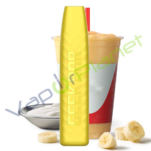 Pod desechable Geek Bar 2ml 20mg BANANA SMOOTHIE - 400 caladas