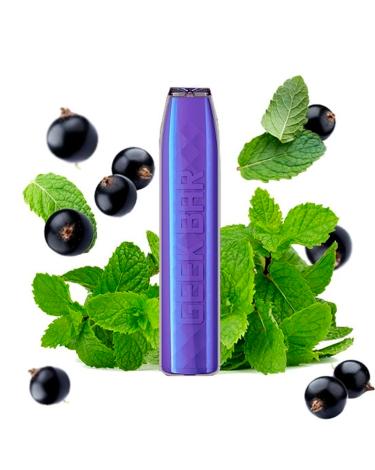 Pod desechable Geek Bar 2ml BLACKCURRANT MENTHOL - SIN NICOTINA