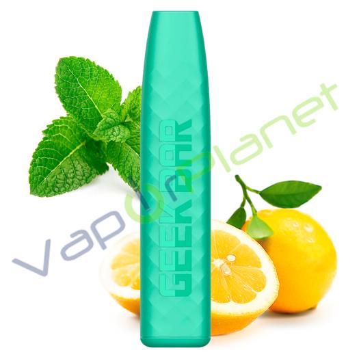 Pod desechable Geek Bar 2ml 20mg LEMON MINT - 400 caladas